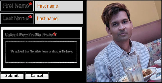 Profile page description